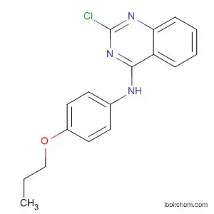 Molecular Structure of 827031-03-8 (4-Quinazolinamine, 2-chloro-N-(4-propoxyphenyl)-)