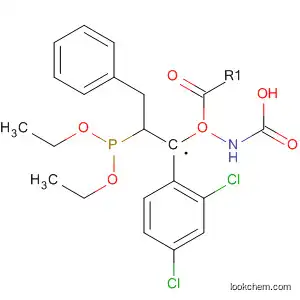 Molecular Structure of 827321-26-6 (Carbamic acid,
[(1S)-1-(2,4-dichlorophenyl)-2-(diethoxyphosphinyl)ethyl]-, phenylmethyl
ester)