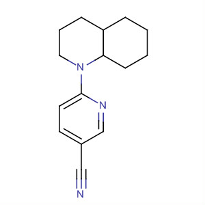 3-Pyridinecarbonitrile, 6-(octahydro-1(2H)-quinolinyl)-