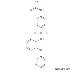 Molecular Structure of 827575-87-1 (Acetamide, N-[4-[[[2-(3-pyridinyloxy)phenyl]amino]sulfonyl]phenyl]-)