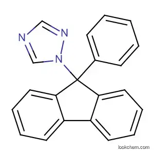 Molecular Structure of 828265-51-6 (1H-1,2,4-Triazole, 1-(9-phenyl-9H-fluoren-9-yl)-)