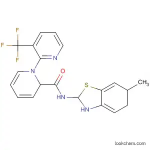 Molecular Structure of 828265-89-0 ([1(2H),2'-Bipyridine]-4-carboxamide,
3,6-dihydro-N-(6-methyl-2-benzothiazolyl)-3'-(trifluoromethyl)-)