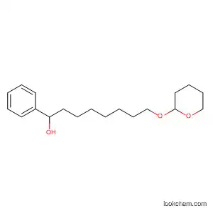 Molecular Structure of 828935-86-0 (Benzenemethanol, a-[7-[(tetrahydro-2H-pyran-2-yl)oxy]heptyl]-)