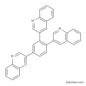 Molecular Structure of 831235-67-7 (Quinoline, 3,3',3''-(1,2,4-benzenetriyl)tris-)