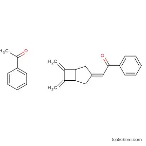 Molecular Structure of 832147-01-0 (Ethanone,
2,2'-[6,7-bis(methylene)bicyclo[3.2.0]hept-3-ylidene]bis[1-phenyl-)