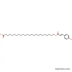 Molecular Structure of 836601-71-9 (Tetracosanoic acid,
24-[[(2E)-3-(4-hydroxyphenyl)-1-oxo-2-propenyl]oxy]-)