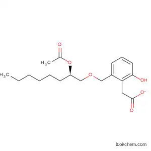 Molecular Structure of 844437-78-1 (Phenol, 3-[[[(2R)-2-(acetyloxy)octyl]oxy]methyl]-, acetate)