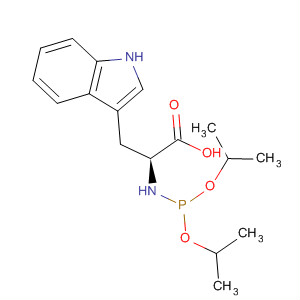 Molecular Structure of 110484-59-8 (L-Tryptophan, N-[bis(1-methylethoxy)phosphinyl]-)