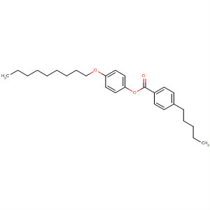 Molecular Structure of 111216-81-0 (Benzoic acid, 4-pentyl-, 4-(nonyloxy)phenyl ester)