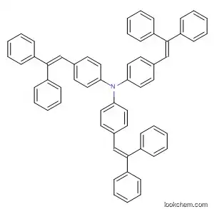 Molecular Structure of 114850-67-8 (Benzenamine,
4-(2,2-diphenylethenyl)-N,N-bis[4-(2,2-diphenylethenyl)phenyl]-)