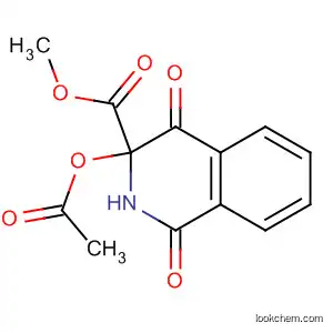 3-Isoquinolinecarboxylic acid,
3-(acetyloxy)-1,2,3,4-tetrahydro-1,4-dioxo-, methyl ester