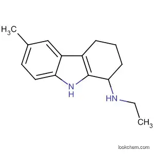 Molecular Structure of 118498-96-7 (1H-Carbazol-1-amine, N-ethyl-2,3,4,9-tetrahydro-6-methyl-)