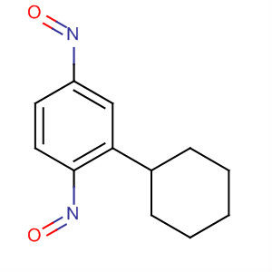 Molecular Structure of 118622-44-9 (Benzene, 2-cyclohexyl-1,4-dinitroso-)