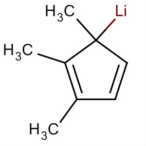 Molecular Structure of 119388-53-3 (Lithium, (1,2,3-trimethyl-2,4-cyclopentadien-1-yl)-)