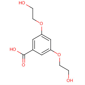 Molecular Structure of 120603-87-4 (Benzoic acid, 3,5-bis(2-hydroxyethoxy)-)