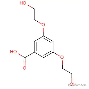 Molecular Structure of 120603-87-4 (Benzoic acid, 3,5-bis(2-hydroxyethoxy)-)
