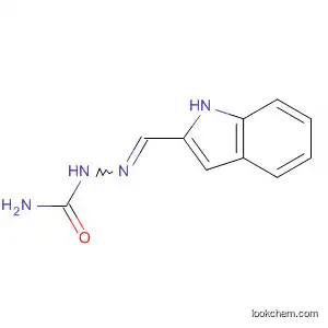 Molecular Structure of 131392-01-3 (Hydrazinecarboxamide, 2-(1H-indol-2-ylmethylene)-)
