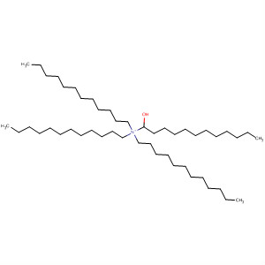 Molecular Structure of 137024-32-9 (1-Dodecanaminium, N,N,N-tridodecyl-, hydroxide)