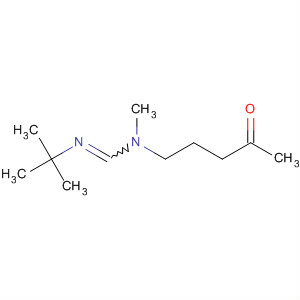 Methanimidamide, N'-(1,1-dimethylethyl)-N-methyl-N-(4-oxopentyl)-