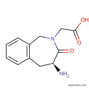 Molecular Structure of 148842-87-9 (2H-2-Benzazepine-2-acetic acid, 4-amino-1,3,4,5-tetrahydro-3-oxo-,
(4S)-)