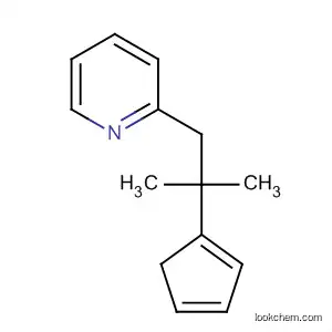 Molecular Structure of 159804-83-8 (Pyridine, 2-[2-(cyclopentadienyl)-2-methylpropyl]-)