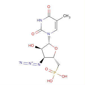 THYMIDINE, 3'-AZIDO-3',5'-DIDEOXY-5'-PHOSPHONO-