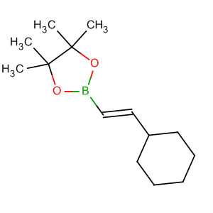 Molecular Structure of 172512-85-5 (1,3,2-Dioxaborolane, 2-[(1E)-2-cyclohexylethenyl]-4,4,5,5-tetramethyl-)
