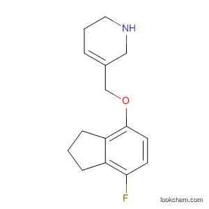 Pyridine,
3-[[(7-fluoro-2,3-dihydro-1H-inden-4-yl)oxy]methyl]-1,2,5,6-tetrahydro-