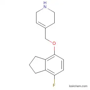 Pyridine,
4-[[(7-fluoro-2,3-dihydro-1H-inden-4-yl)oxy]methyl]-1,2,3,6-tetrahydro-