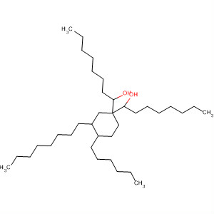 Molecular Structure of 178120-25-7 (1,2-Cyclohexanedioctanol, 4-hexyl-3-octyl-)