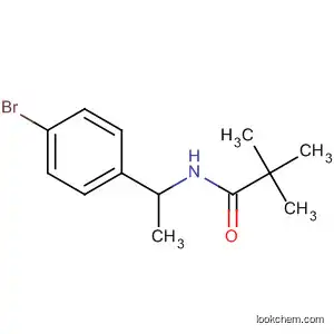 Molecular Structure of 197847-11-3 (Propanamide, N-[1-(4-bromophenyl)ethyl]-2,2-dimethyl-)