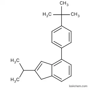 Molecular Structure of 304911-87-3 (1H-Indene, 4-[4-(1,1-dimethylethyl)phenyl]-2-(1-methylethyl)-)
