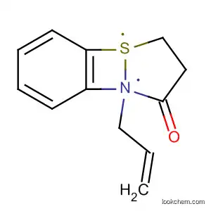Molecular Structure of 35159-81-0 (1,2-Benzisothiazol-3(2H)-one, 2-(2-propenyl)-)