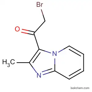 Molecular Structure of 420119-18-2 (Ethanone, 2-bromo-1-(2-methylimidazo[1,2-a]pyridin-3-yl)-)