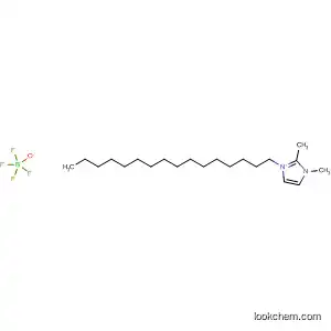 Molecular Structure of 467443-06-7 (1H-Imidazolium, 1-hexadecyl-2,3-dimethyl-, tetrafluoroborate(1-))