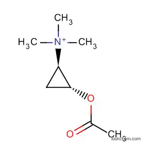 Molecular Structure of 93060-03-8 (Cyclopropanaminium, 2-(acetyloxy)-N,N,N-trimethyl-, (1R,2R)-)