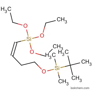 Molecular Structure of 781625-88-5 (3,9-Dioxa-4,10-disiladodec-5-ene,
4,4-diethoxy-10,10,11,11-tetramethyl-, (5Z)-)