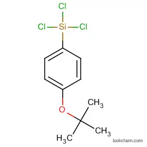 Molecular Structure of 784201-89-4 (Silane, trichloro[4-(1,1-dimethylethoxy)phenyl]-)