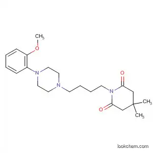 Molecular Structure of 847860-11-1 (2,6-Piperidinedione,
1-[4-[4-(2-methoxyphenyl)-1-piperazinyl]butyl]-4,4-dimethyl-)