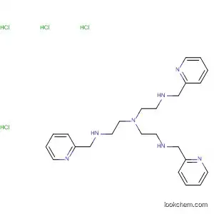 Molecular Structure of 869956-57-0 (1,2-Ethanediamine,
N'-(2-pyridinylmethyl)-N,N-bis[2-[(2-pyridinylmethyl)amino]ethyl]-,
pentahydrochloride)