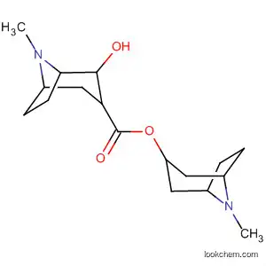Molecular Structure of 872599-45-6 (8-Azabicyclo[3.2.1]octane-3-carboxylic acid, 2-hydroxy-8-methyl-,
8-methyl-8-azabicyclo[3.2.1]oct-3-yl ester)
