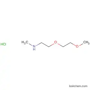 Molecular Structure of 873196-27-1 (Ethanamine, 2-(2-methoxyethoxy)-N-methyl-, hydrochloride)