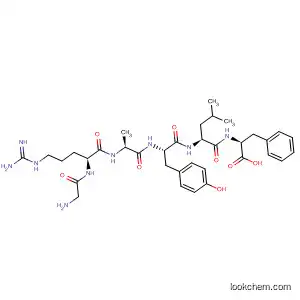 Molecular Structure of 873216-07-0 (L-Phenylalanine, glycyl-L-arginyl-L-alanyl-L-tyrosyl-L-leucyl-)