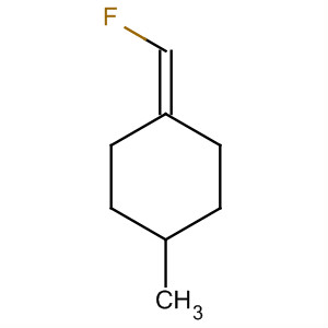 Molecular Structure of 114836-93-0 (Cyclohexane, 1-(fluoromethylene)-4-methyl-, (4R)-)