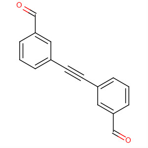Molecular Structure of 115021-40-4 (Benzaldehyde, 3,3'-(1,2-ethynediyl)bis-)