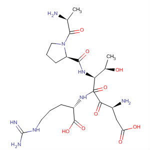 Molecular Structure of 126391-97-7 (L-Arginine, L-alanyl-L-prolyl-L-a-aspartyl-L-threonyl-)