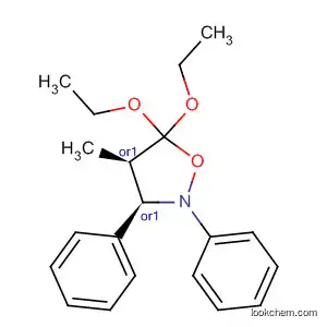 Molecular Structure of 157758-82-2 (Isoxazolidine, 5,5-diethoxy-4-methyl-2,3-diphenyl-, (3R,4R)-rel-)
