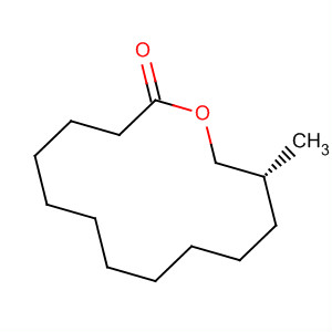 Molecular Structure of 160496-16-2 (Oxacyclotetradecan-2-one, 13-methyl-, (13R)-)
