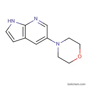 Molecular Structure of 757978-25-9 (1H-Pyrrolo[2,3-b]pyridine, 5-(4-morpholinyl)-)