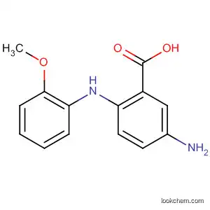 Molecular Structure of 765288-63-9 (Benzoic acid, 5-amino-2-[(2-methoxyphenyl)amino]-)